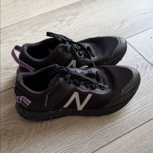 New Balance Black and Purple Running Shoes